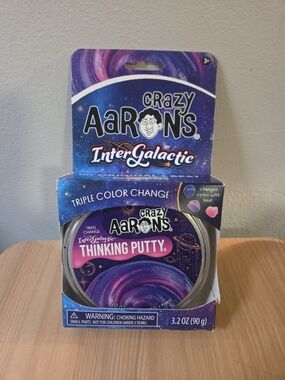 Crazy Aaron's InterGalactic Thinking Putty Triple Color Change 3.2 oz New